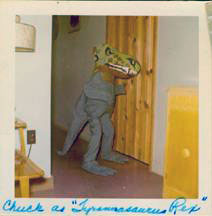 Chuck as T-Rex - 1958