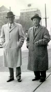 Marion and George at S.V.P. - 1958
