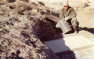 Collecting a Shark - 1960