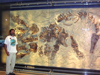 Chuck Bonner with Polly