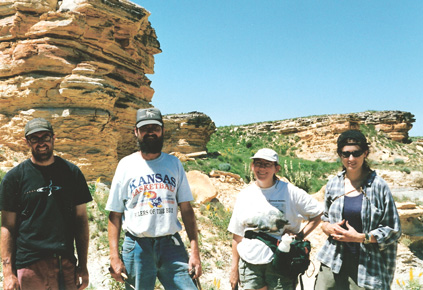 Yale Fossil Hunt - 2001