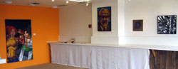One side of the room
