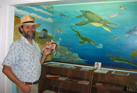 Chuck Bonner at Mural Opening