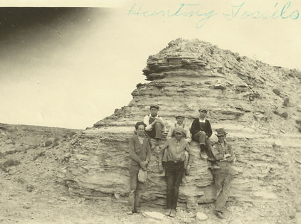 Fossil Hunting - 1925