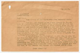H.T. Martin Letter - 1929